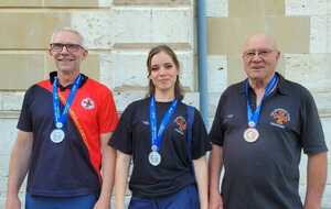 Félicitations à nos médaillés du Championnat de France Tir Nature