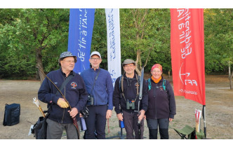 Championnat de France Tir 3 par équipe à Amilly (Sept 2026)
L'équipe Hommes des Archers du Dadou
Régis - Benoit - Christophe - Stéphanie